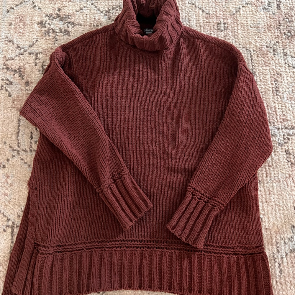 Aerie Oversized Chenille Turtleneck Sweater